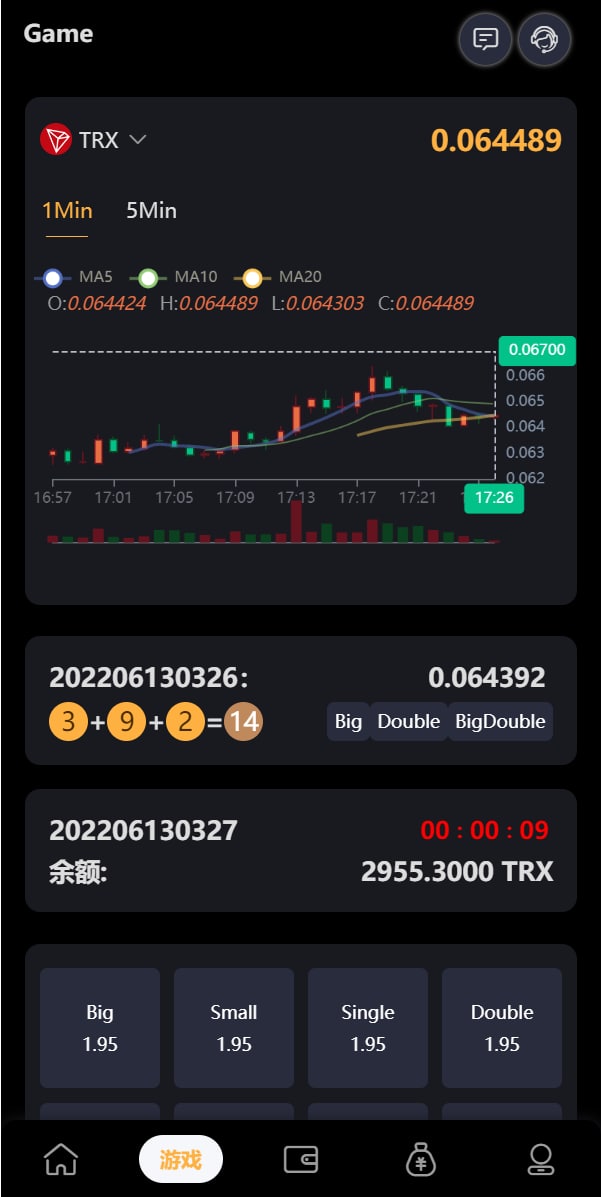 和朋友互换的USDT哈希游戏值竞猜系统源码 | U哈希游戏