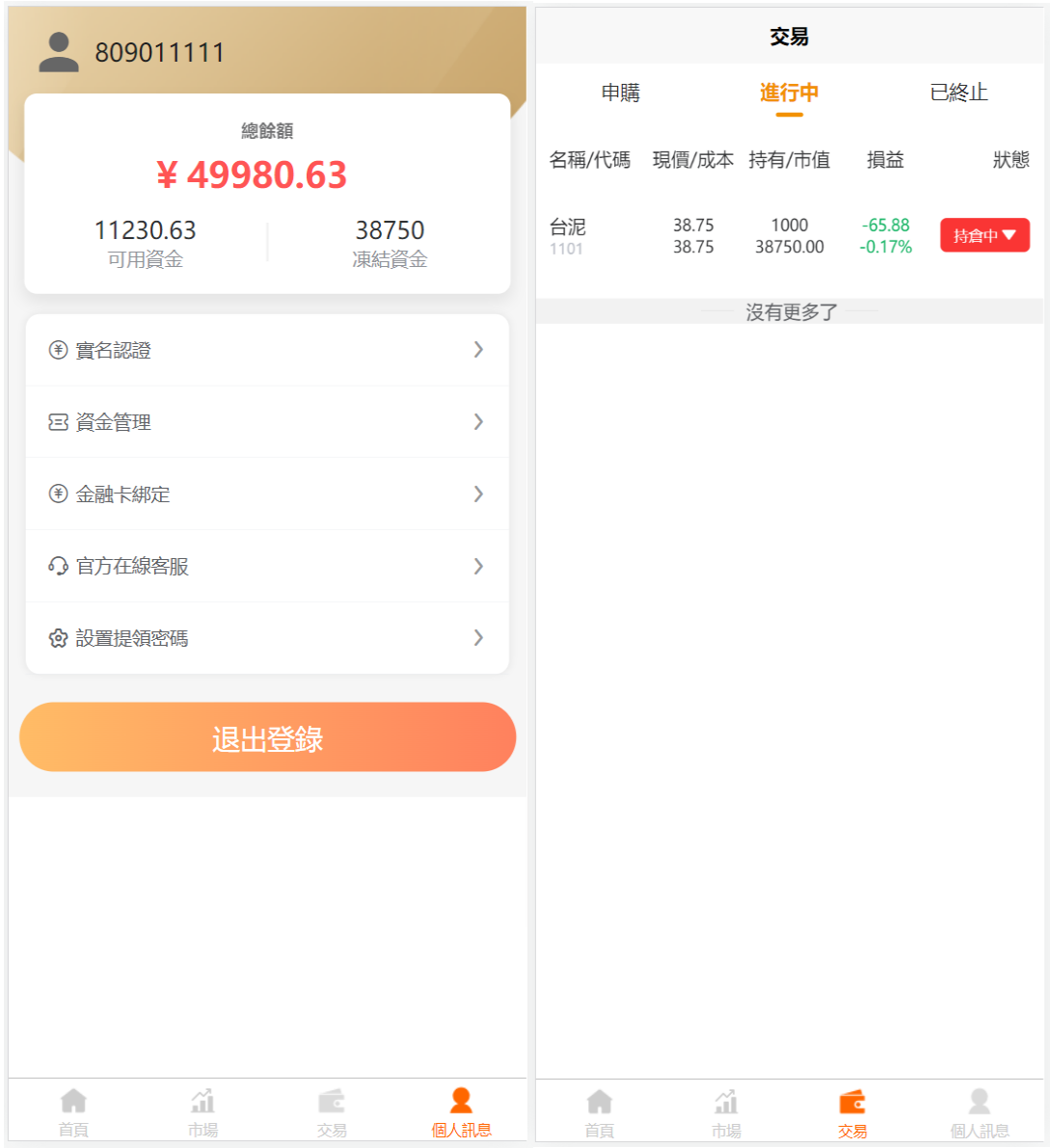 台股平台源码 | 新股申购 折扣申购