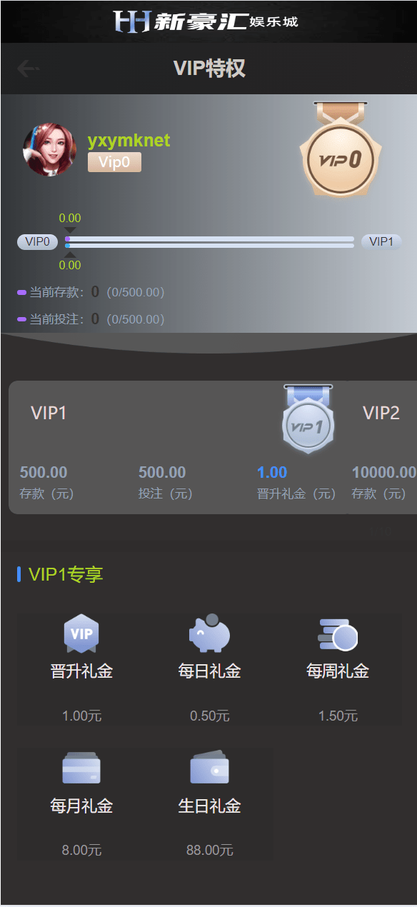 美盛vip1模板二开UI的娱乐城 | 后端PHP|前端uniapp编译后|多语言娱乐城源码