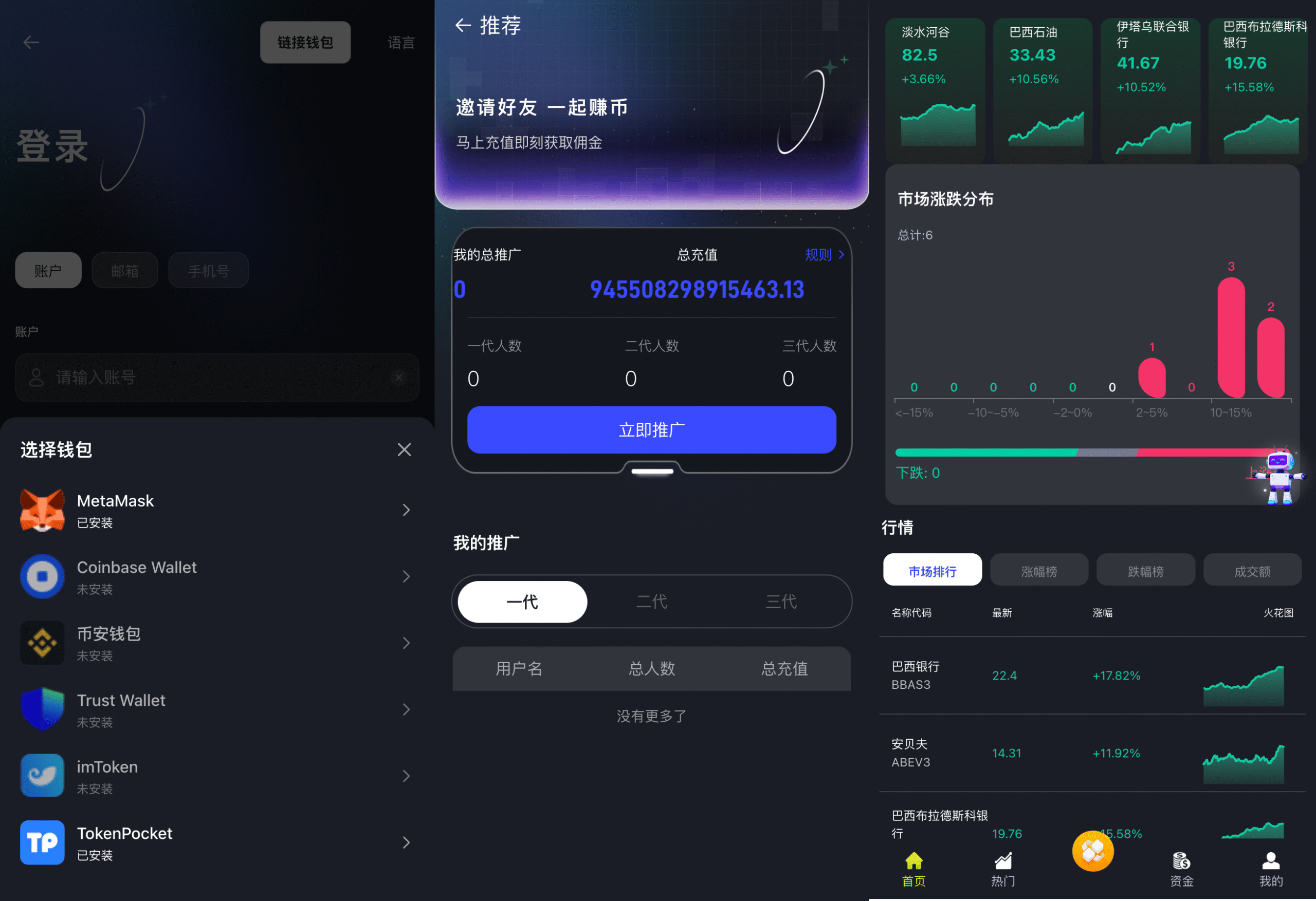 价值1500U的综合股票交易平台开源源码可采用前后端分离技术架构 34国语言