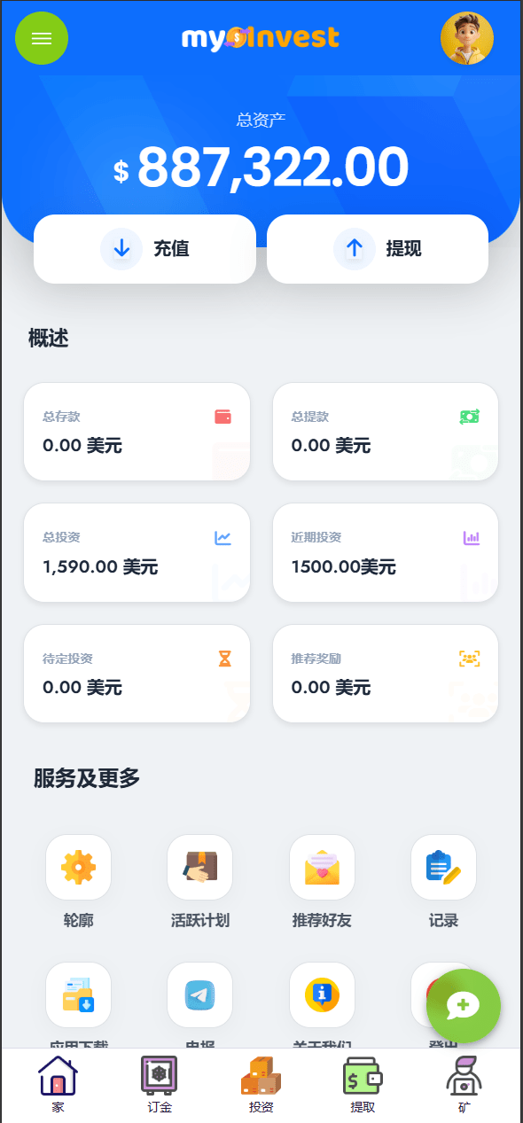 国际化自定义产品系统 | 企鹅养殖投资返利 安装